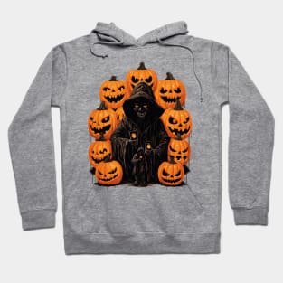 Creepy Halloween Design Hoodie